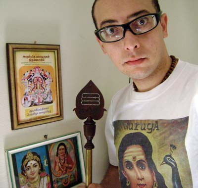 Muruga bhakta Alexandre Montealto