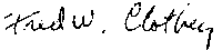 Clothey signature