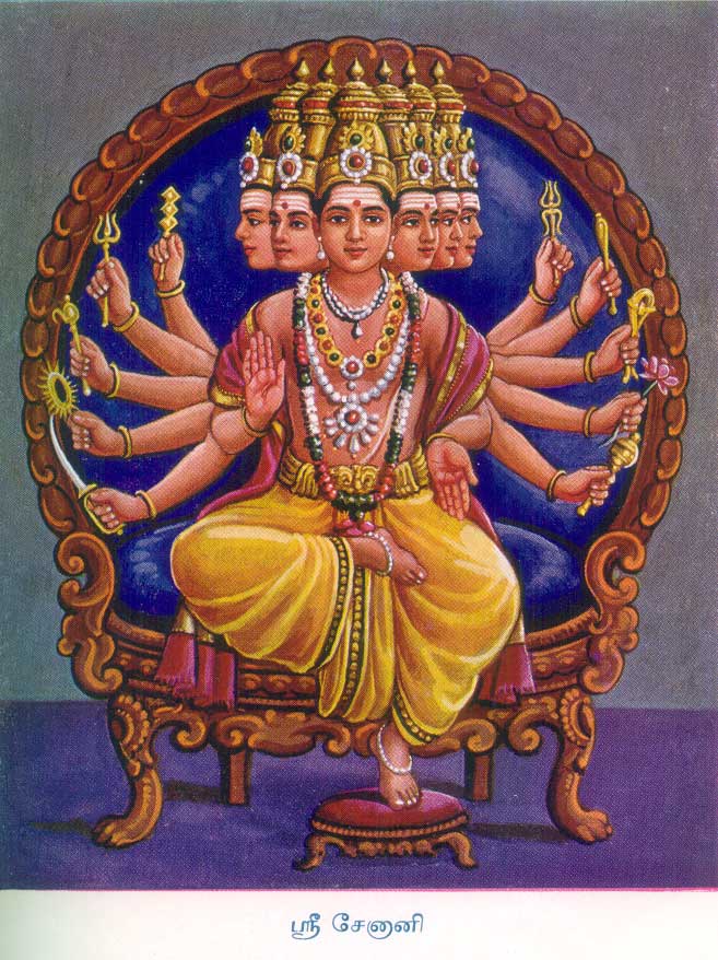 Skanda-Murukan as Senani or Divine Generalissimo