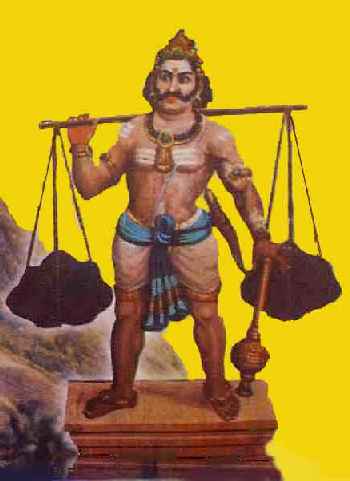 Idumban, the first Kavadi bearer