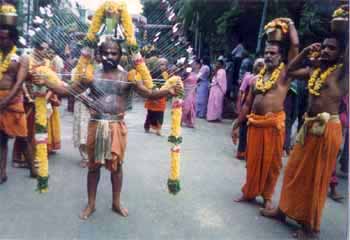 Kavadi festival at Om 
Murugasramam