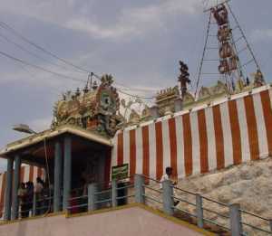 Final steps to Tiruttani temple 