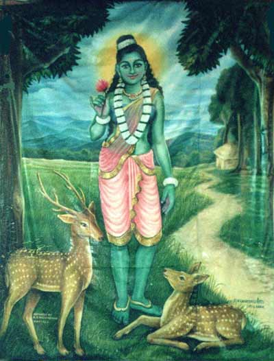 Valli Amma as depicted at Kataragama