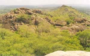 Vallimalai Asramam view from peak