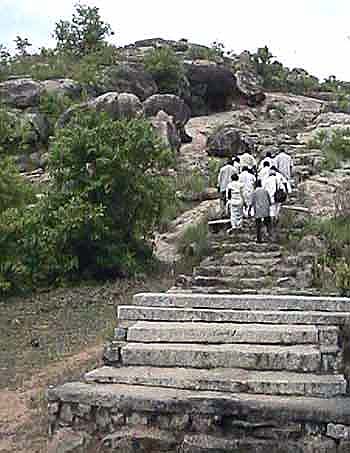 Jnanamalai is badly in need of stone steps to make the ascent safe and easy