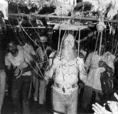 The author in Batu Caves, 1987