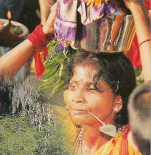 Devotee at Batu Caves, Malaysia